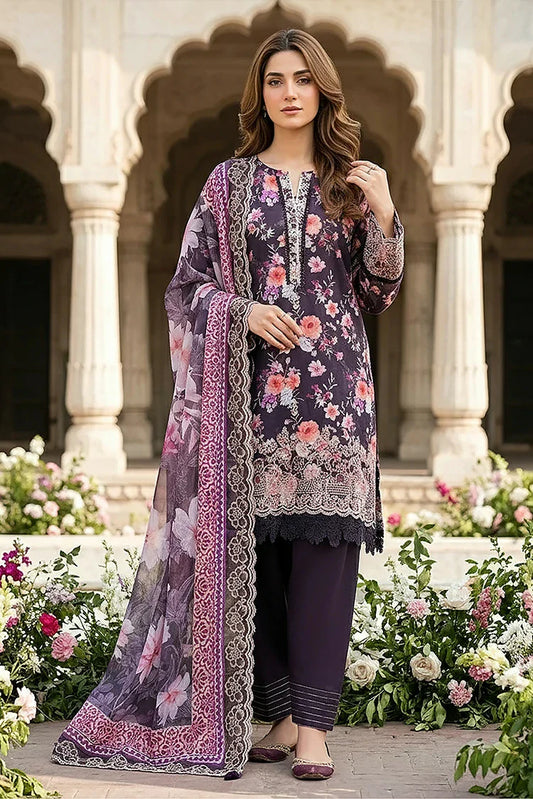 Lakhany - Chikankari Festive Collection - LG-IZ-0517 - Unstitched