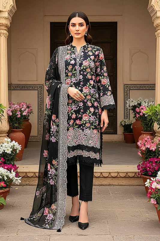 Lakhany - Chikankari Festive Collection - LG-RK-0098 - Unstitched