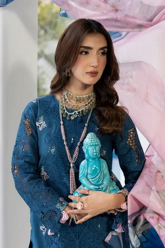 Gulmina - Dil Kash Luxury Lawn - 10-NAEEMA - Unstitched