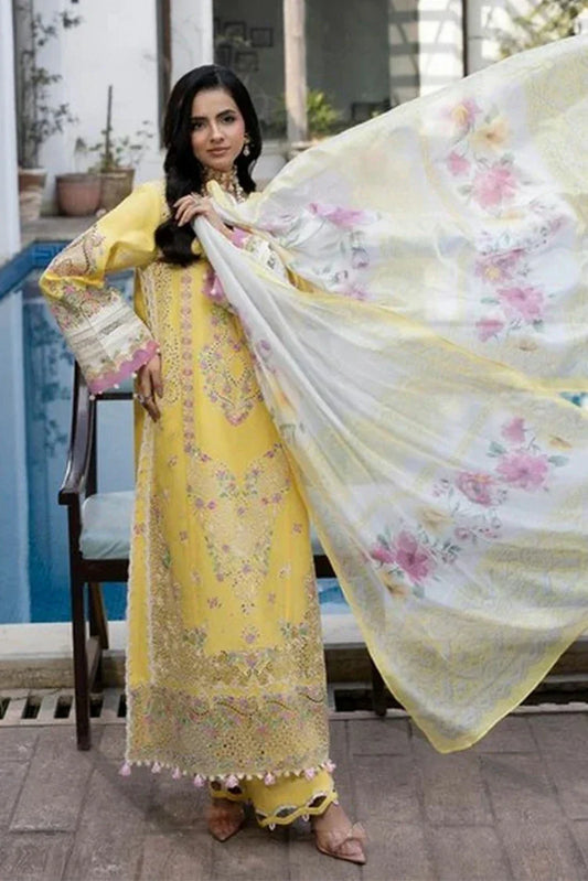 Gulmina - Dil Kash Luxury Lawn - 01-MAYA - Unstitched