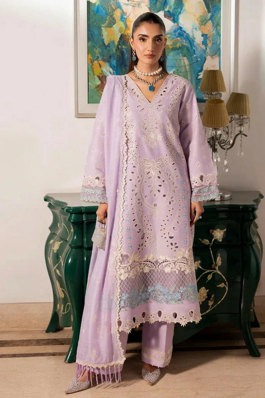 Gulmina - Dil Kash Luxury Lawn - 02-SAJAL - Unstitched
