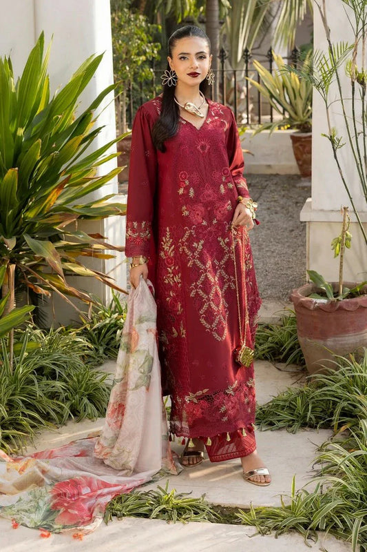 Gulmina - Dil Kash Luxury Lawn - 09-MAWRA - Unstitched
