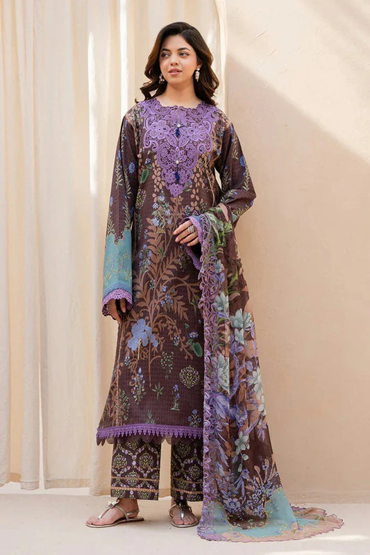 Roheenaz - Summer in Bloom Printed Vol 3 - 6B-Petal Elan - Unstitched