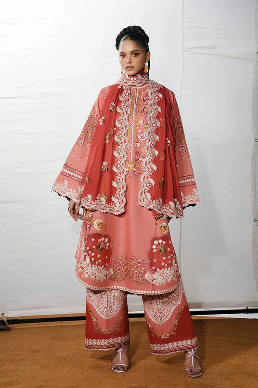 Hussain Rehar - Jugnu The Reserved View SS Edit I - D-1244-Dinaz - Unstitched