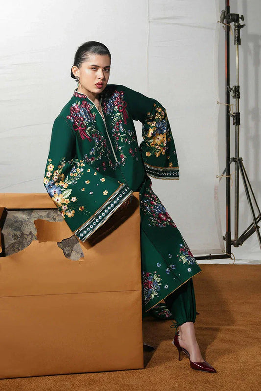 Hussain Rehar - Jugnu The Reserved View SS Edit I - D-1245-Bezan - Unstitched