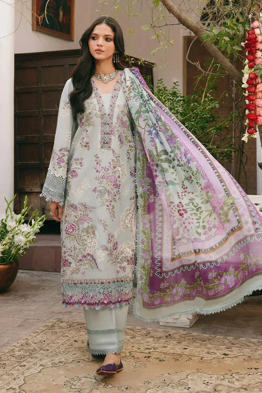 Kahf - Ek Fasana Luxury Lawn - KLB-6B BANAFSHA - Unstitched