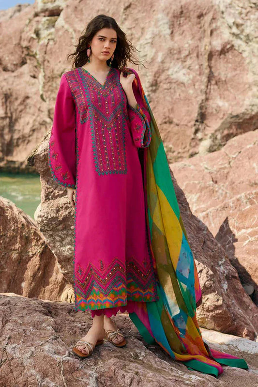 Charizma - Sunshine Embroidered Lawn Collection Vol 1 - CSN6-03 - Unstitched