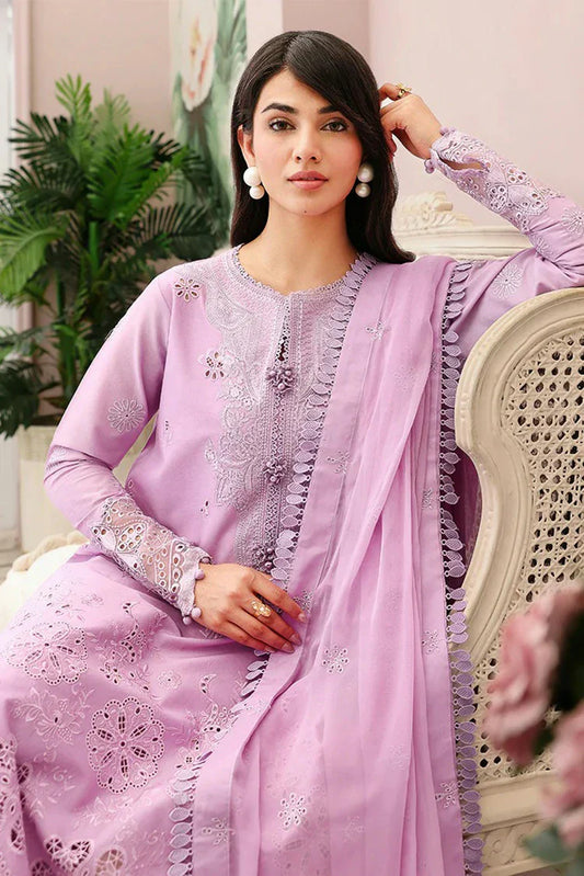 Roheenaz - Veil of Summer Luxury Lawn - 10 Petal Royale - Unstitched