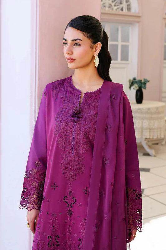 Roheenaz - Veil of Summer Luxury Lawn - 08 Elan Bloom - Unstitched