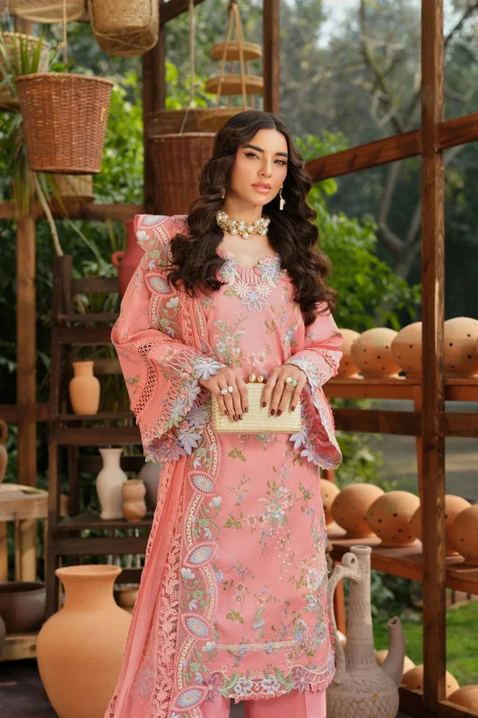 Maryam Hussain - A Floral Tale Lawn - L26-02-Dimple - Unstitched