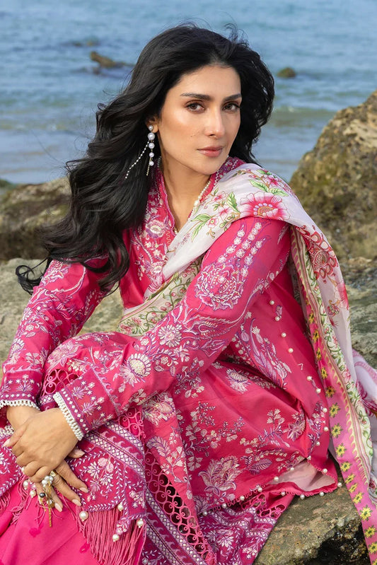 Sadaf Fawad Khan - Siraa Luxury Lawn Eid Edit - 05 Gulrukh - Unstitched