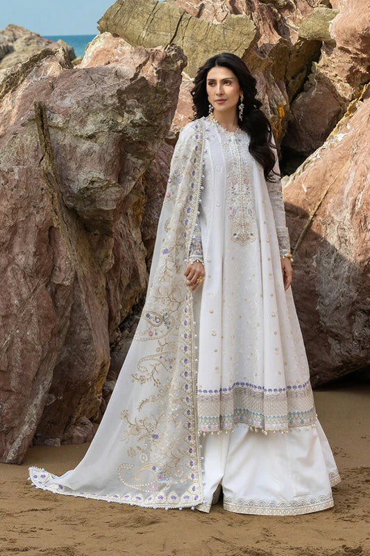 Sadaf Fawad Khan - Siraa Luxury Lawn Eid Edit - 06 Noor - Unstitched