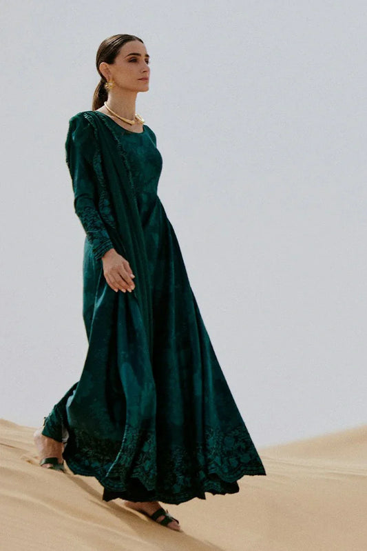 Saira Rizwan - Luxury Unstitched - ZOMOROD-SRL26-10 - Unstitched