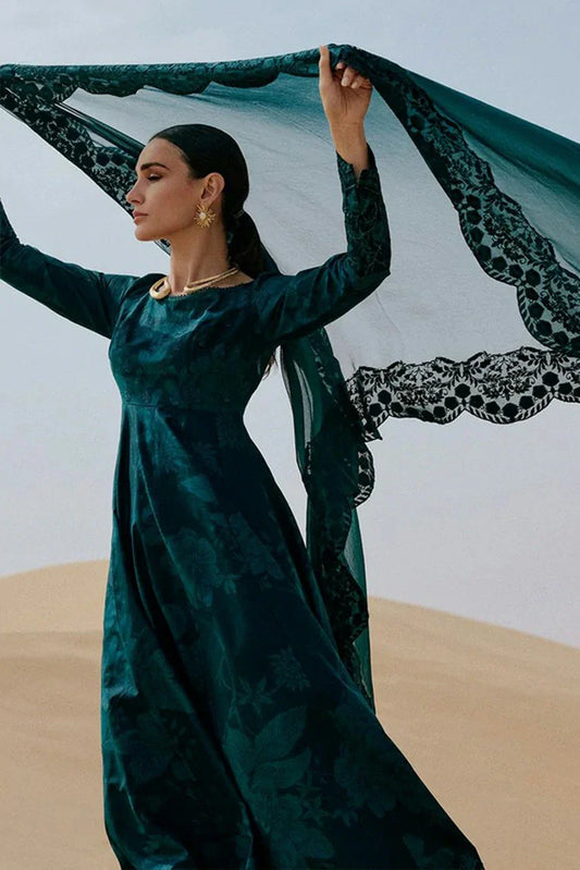 Saira Rizwan - Luxury Unstitched - ZOMOROD-SRL26-10 - Unstitched