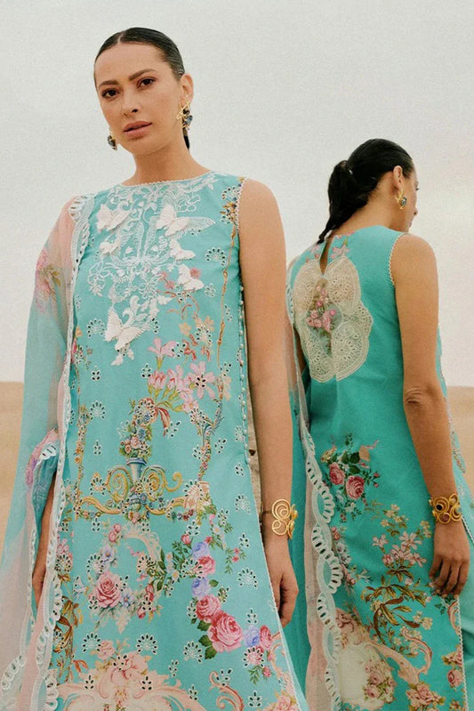 Saira Rizwan - Luxury Unstitched - MEHRSA-SRL26-03 - Unstitched