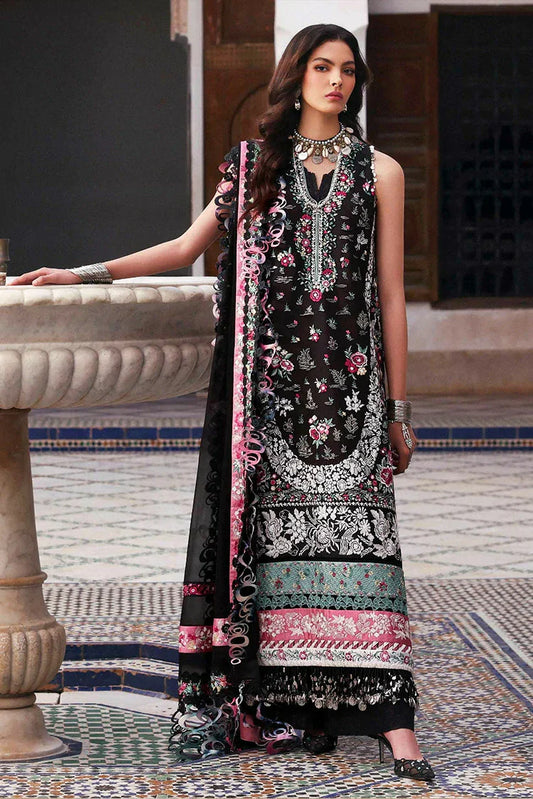 Republic Womenswear - Reine Luxury Eid Lawn - SL1-26-D3B-Elia - Unstitched
