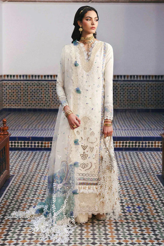 Republic Womenswear - Reine Luxury Eid Lawn - SL1-26-D4B-Nola - Unstitched