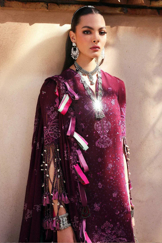 Republic Womenswear - Reine Luxury Eid Lawn - SL1-26-D6B-Icie - Unstitched