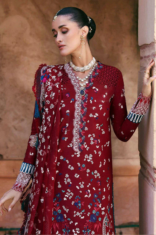 Republic Womenswear - Reine Luxury Eid Lawn - SL1-26-D7A-Eden - Unstitched