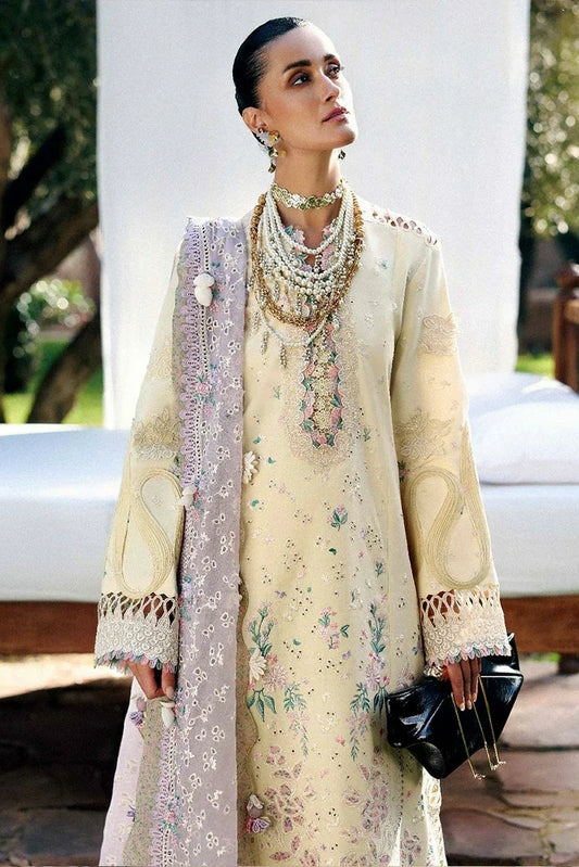 Republic Womenswear - Reine Luxury Eid Lawn - SL1-26-D7B-Lumi - Unstitched