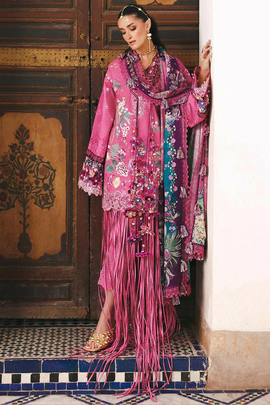 Republic Womenswear - Reine Luxury Eid Lawn - SL1-26-D8A-Aria - Unstitched