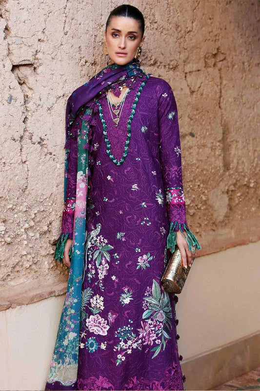 Republic Womenswear - Reine Luxury Eid Lawn - SL1-26-D8B-Nia - Unstitched