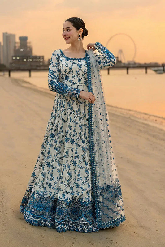 Faiza Saqlain - Aya Luxury Lawn - AY-03-Jehona - Unstitched
