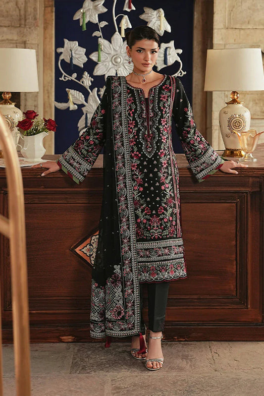 Gulaal - Maisone Luxury Lawn - LL-13-Aziele - Unstitched