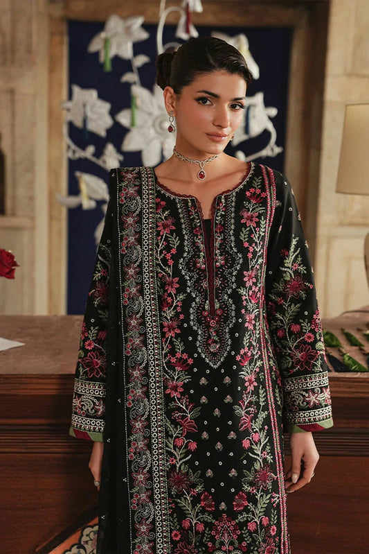 Gulaal - Maisone Luxury Lawn - LL-13-Aziele - Unstitched
