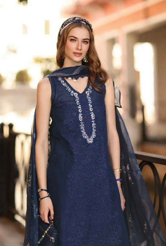 Noor by Saadia Asad - Noor Eid Luxe Printskhaas - Design 6A - Unstitched