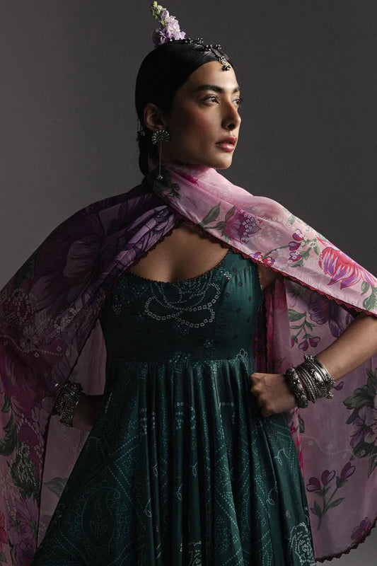 Zara Shahjahan - Anarkali Lawn - D-4 NAYAB - Unstitched