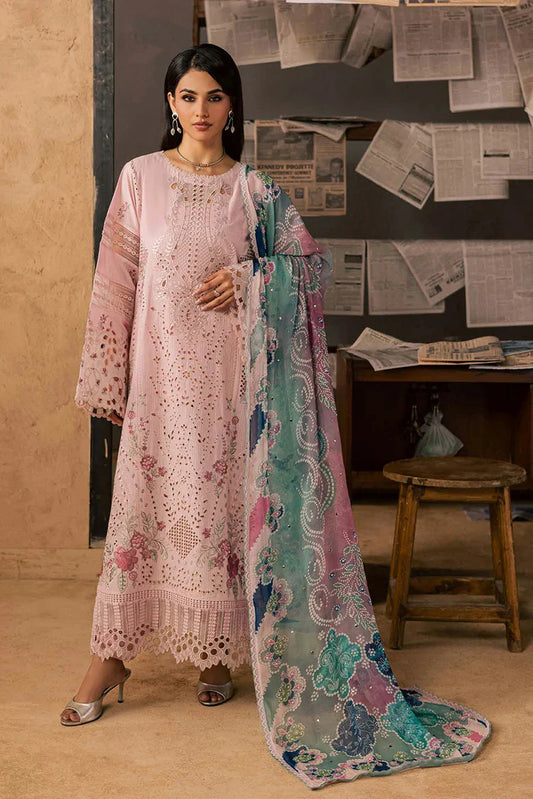 Nureh - Bazar Embroidered Doria Lawn Collection Vol 1 - NE-241 - Unstitched