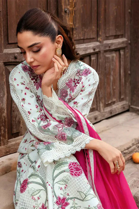 Saira Shakira - Breeze Luxury Lawn Collection - IVY-1-A - Unstitched