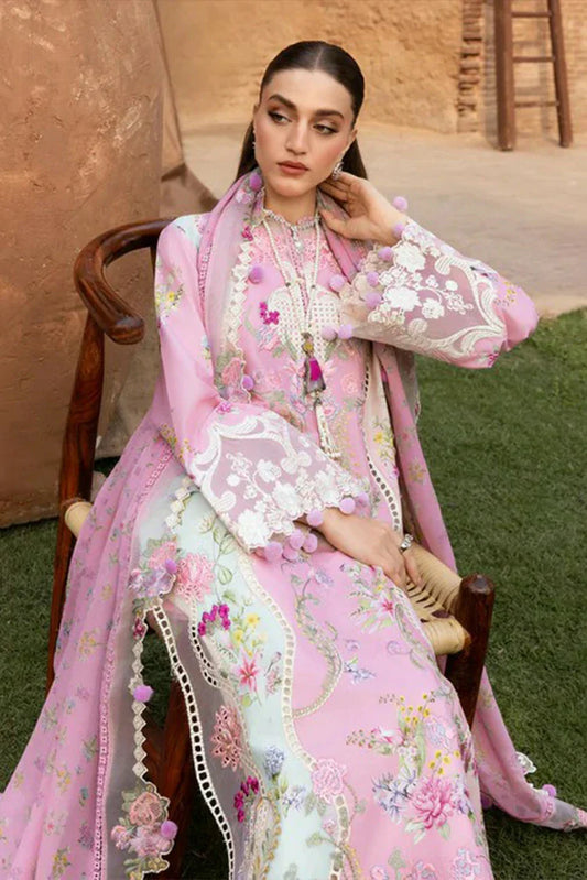 Saira Shakira - Breeze Luxury Lawn Collection - FAYE-7-A - Unstitched