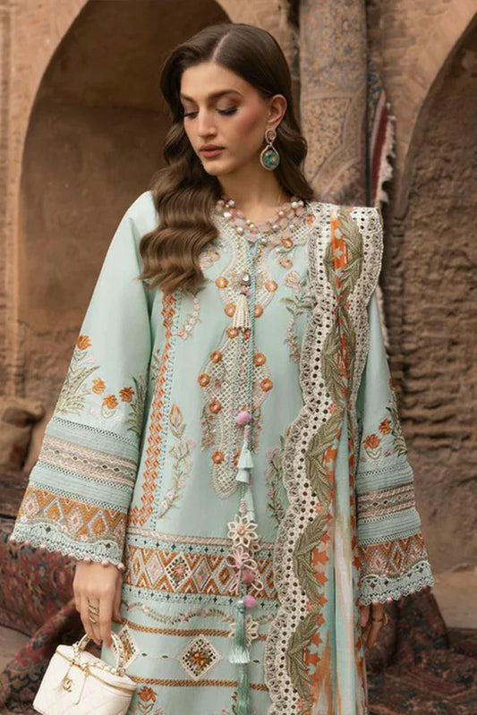Saira Shakira - Breeze Luxury Lawn Collection - RUNA-8-A - Unstitched