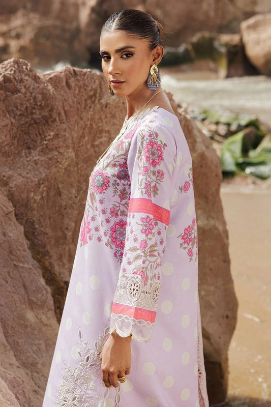 Charizma - Rang E Bahar (Black & White Edition) Embroidered Printed Lawn Collection - CRB5-02A - Unstitched