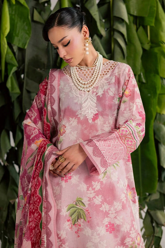 Nureh - Daily Delights Embroidered And Printed Lawn Collection Vol 1 - DD-25 - Unstitched