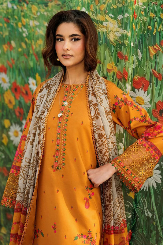 Charizma - Combination Embroidered Lawn Collection Vol 2 - CC6-14 - Unstitched