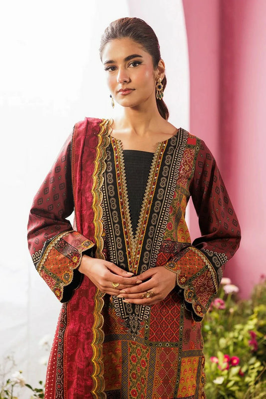 Charizma - Combination Embroidered Lawn Collection Vol 2 - CC6-16 - Unstitched