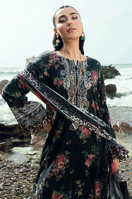 Nureh - Gardenia Embroidered and Printed Lawn Collection Vol 2 - NSG-199 - Unstitched