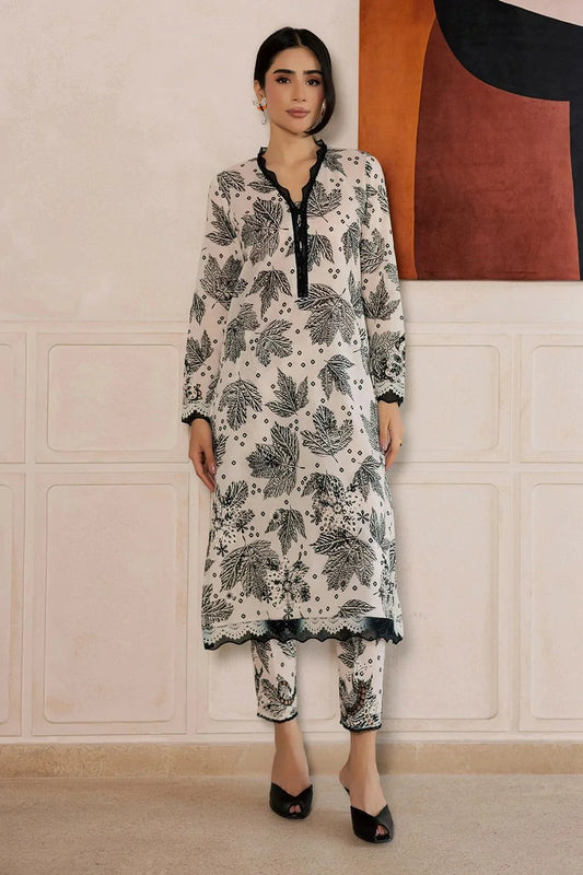 Nureh - Ballerina Embroidered Chikankari 2 Piece Collection Vol 2 - NU2-209 - Unstitched