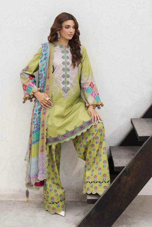 Charizma - Andaaz Embroidered Lawn Collection Vol 1 - AN-10 - Unstitched