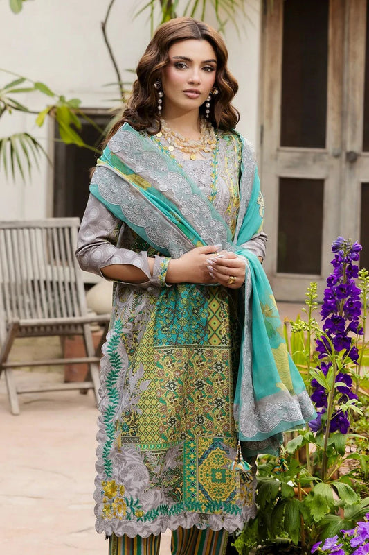 Charizma - Andaaz Embroidered Lawn Collection Vol 1 - AN-06 - Unstitched