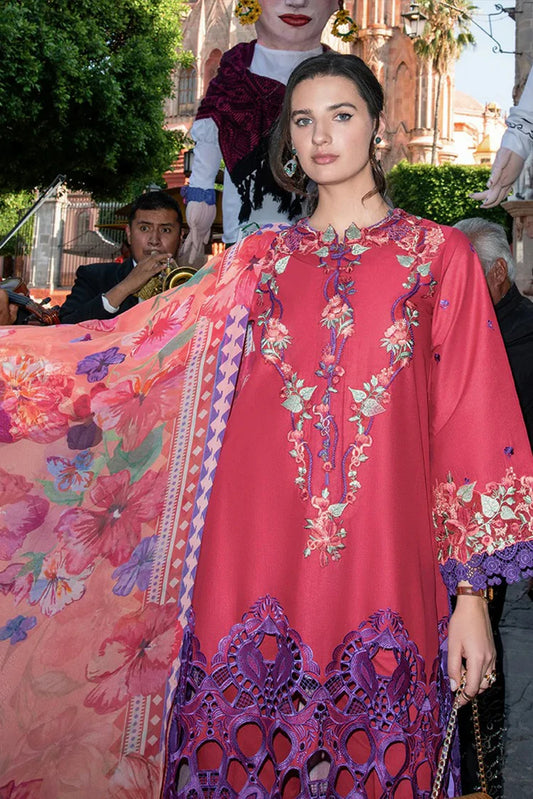 Mushq - Hemline Odyssey Lawn Collection - 07U-Nicolas - Unstitched