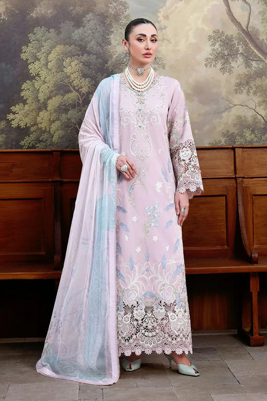 Roheenaz - Floral Reverie Embroidered Edit - 01-Petal Bloom - Unstitched