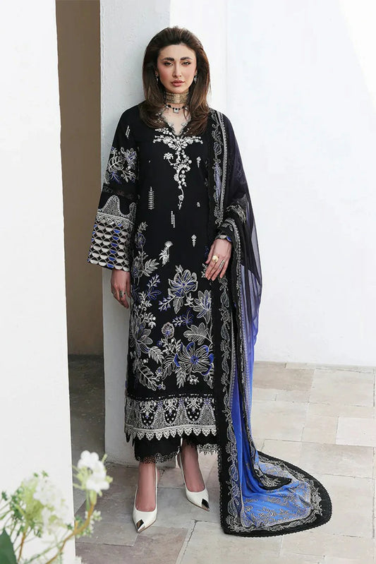Roheenaz - Floral Reverie Embroidered Edit - 05-Vogue Theory - Unstitched