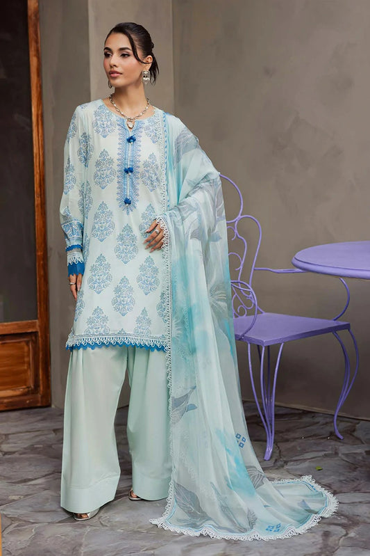 Nureh - Signature Prints Printed Lawn Collection Vol 1 - SP-158 - Unstitched