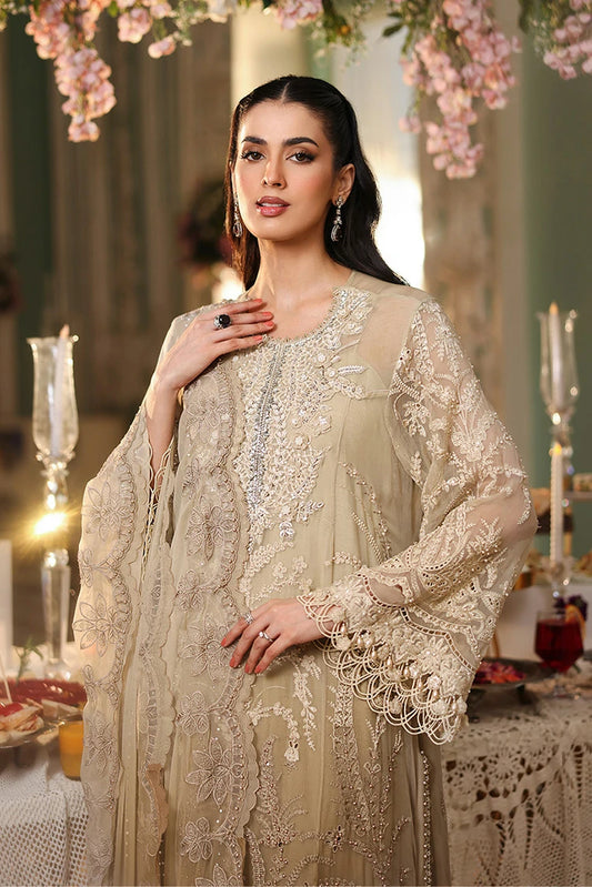 Maria B - Tea Affair Chiffon Collection - Design 03 - Unstitched