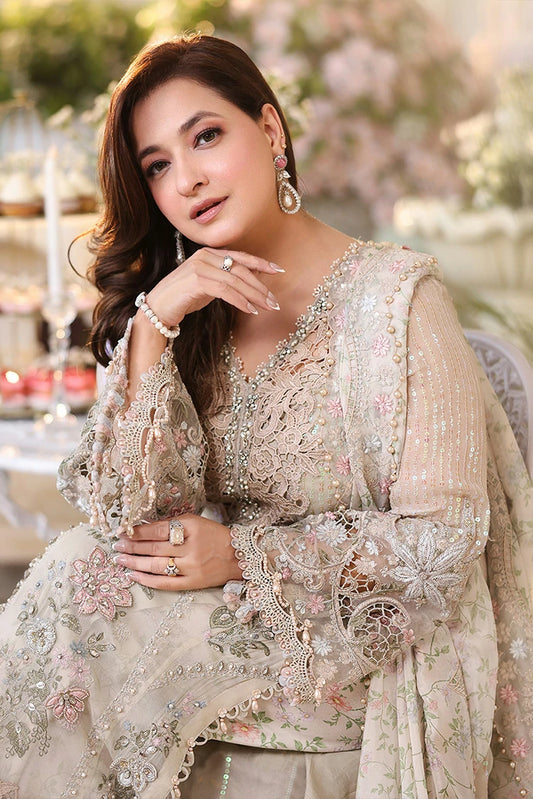 Maria B - Tea Affair Chiffon Collection - Design 07 - Unstitched