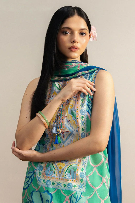 Zara Shahjahan - Coco Prints Drop 2 - NAMI-5A - Unstitched